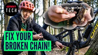 How To Fix Your MTB Chain! | Trailside Bike Repairs