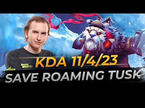 Save- Roaming Tusk Pos 4 | Full Gameplay Dota 2 Replay