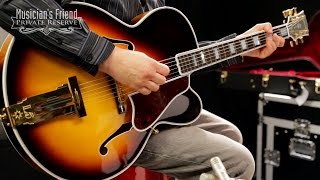 Video thumbnail for Gibson Custom L5 Premier Acoustic Guitar by Musician's Friend
