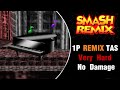 Smash Remix TAS Mad Piano Remix Mode Very Hard No Damage