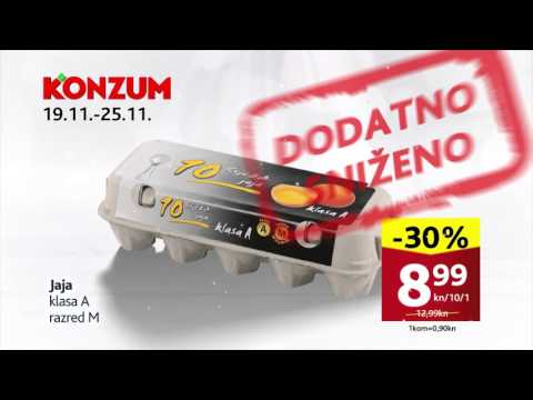 Konzum - Akcija katalog 19.11. - 25.11.2015.