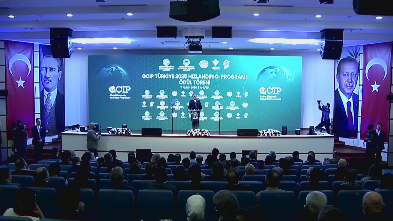 GCIP Türkiye 2025 Hızlandırıcı Programı Ödül Töreni