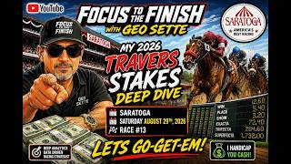 2026 G1 $1,250,00 Travers Stakes Deep Dive Saturday August 29th Saratoga Race 13