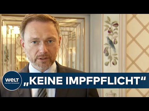 KEIN LOCKDOWN FÜR GEIMPFTE: CHRISTIAN LINDNER reagiert auf Aussage von Jens Spahn  | WELT Interview