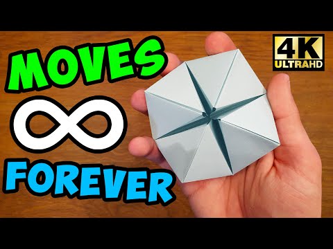 How To Make a Paper MOVING FLEXAHEDRON - Fun & Easy Origami