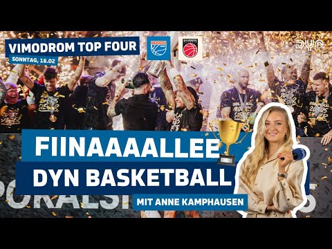 DAS POKALFINALE!😲 DYN VLOG mit Anne Kamphausen 🏆 - DIE ÜBERRASCHUNG IST PERFEKT! 🤩I Dyn Basketball 🏀
