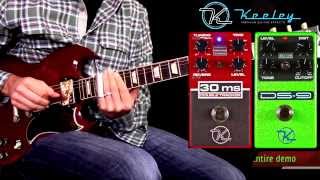 Video thumbnail for Keeley Ds-9 Distortion and 30ms Double Tracker by Mike Hermans