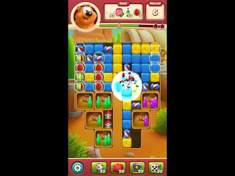 Toon Blast Level 8137 - NO BOOSTERS 🐻🐺🐱 | SKILLGAMING ✔️