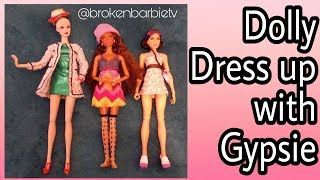 Barbie ASMR: Dolly Dress Up with Project MC2 Adrienne outfit and fashion dolls