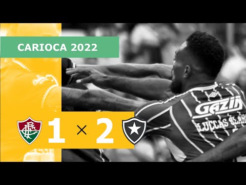 Fluminense 1 x 2 Botafogo - Gols - 27/03 - Campeonato Carioca 2022