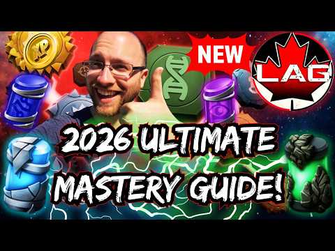 🆕 2026 Ultimate Mastery Guide!! 63 Possible Points! Hitting Level 65 Live! Learned From BG! - MCOC