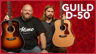 Video thumbnail for The Legend Returns | Guild Guitar's new D-50 Standard by Alamo Music Center