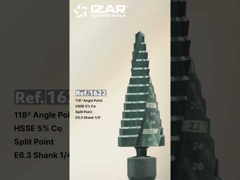 IZAR - E6.3 Spiral Step drill bit