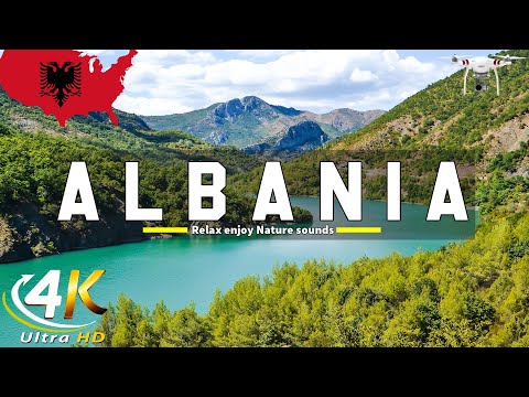 FLYING OVER Albania (4K UHD) - Relaxing music with beautiful nature videos - 4K Ultra HD Videos