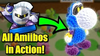 Yoshi's Woolly World - What do ALL Amiibos do?