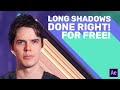 How To Create Long Shadows In After Effects - No Plugins Required