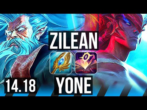ZILEAN vs YONE (MID) | 3/2/11 | EUW Diamond | 14.18