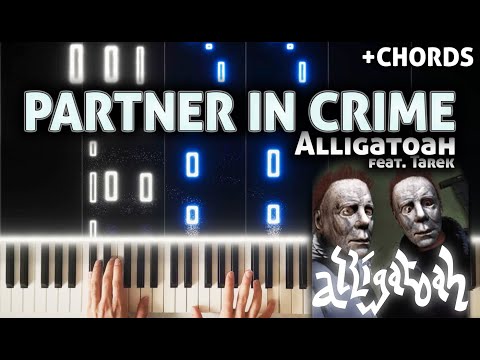 PARTNER IN CRIME - Alligatoah feat. Tarek | Piano Tutorial +Chords