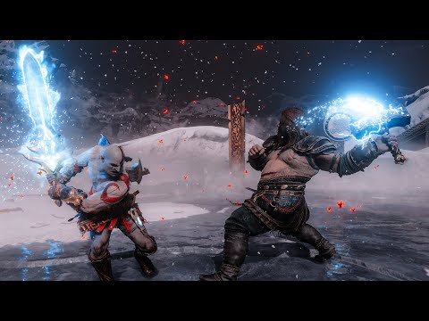 Thor Meets The Blade of Olympus - God of War Ragnarok NG+ GMGOW 4K60FPS