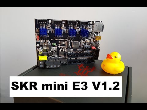 making Creality Ender 3 quieter with BIGTREETECH SKR MINI V1.2 - changing motherboard in 3d printer
