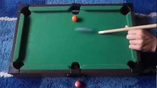 Mini Pool Trick Shots