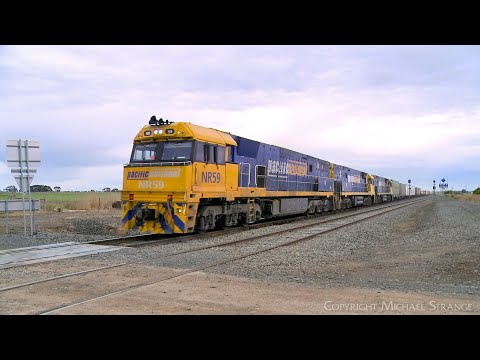 Pacific National 2AM5 Intermodal Container Train (29/8/2023) - PoathTV Railways