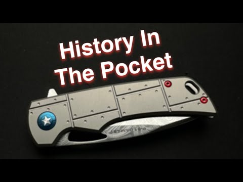 Boker 01BO910DAM P51 Mustang Damascus Collector's Piece Knife Review