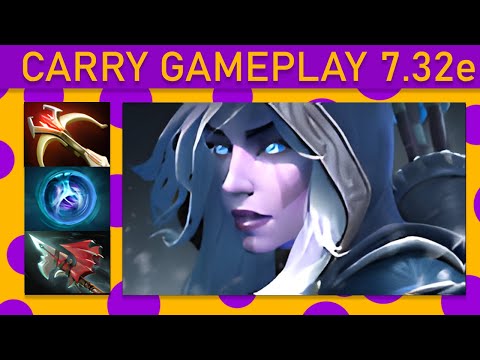 ⭐20 Kills! 23savage Drow Ranger Carry Gameplay - Dota 2 Top MMR
