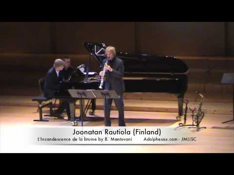 3rd JMLISC Joonatan Rautiola (Finland) L'incandescence de la bruine by B. Mantovani