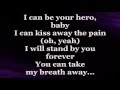 HERO (Lyrics) - ENRIQUE IGLESIAS 