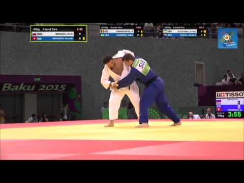 Kirill Denisov vs Domenik Wenzinger European games Baku 2015