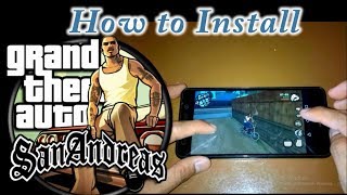 How to install GTA SAN ANDREAS on Android Device