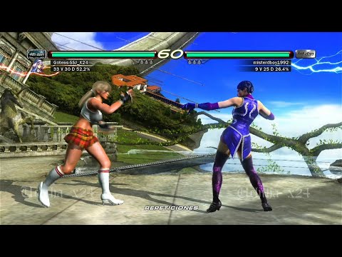 L7 50_3 Christie ( Uchiha x24 ) vs (misterdboy1992) Zafina - Tekken 6 PS3 Online