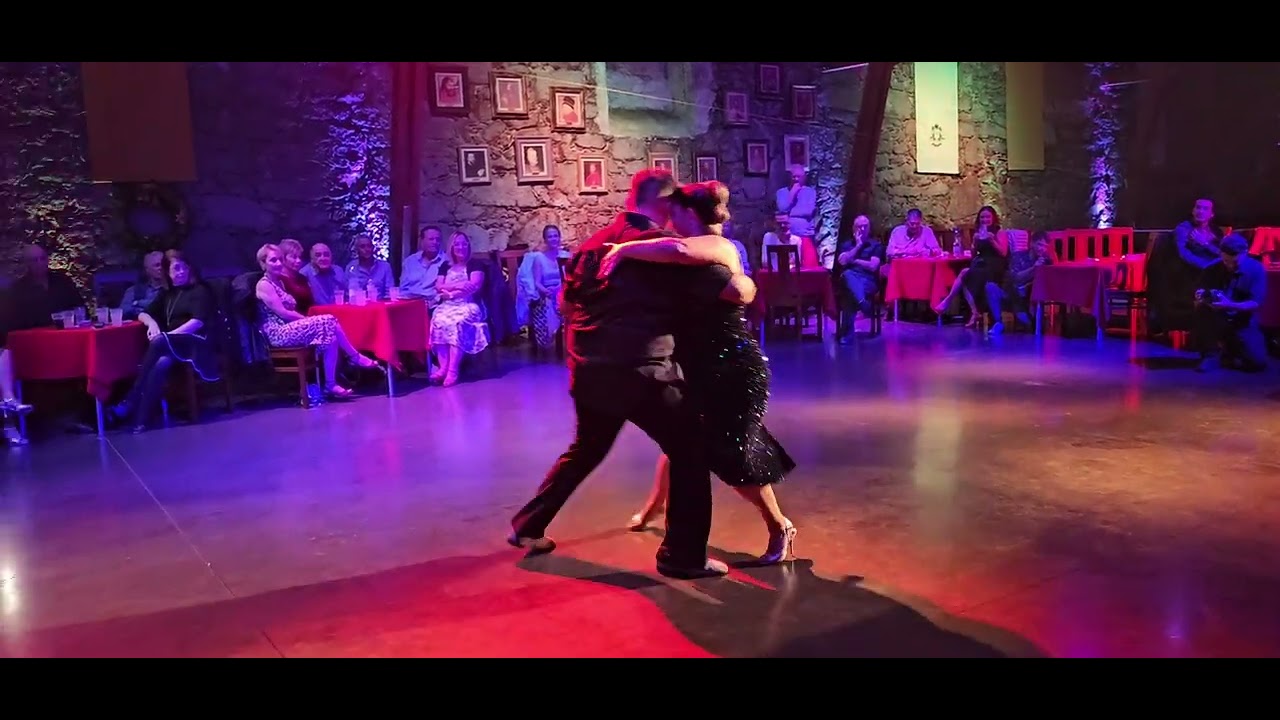 Nelson Pinto y Isabel Costa.  Milongueros All Aboard  21/11/24.Sexteto Milonguero-Viejo Portón-4/4