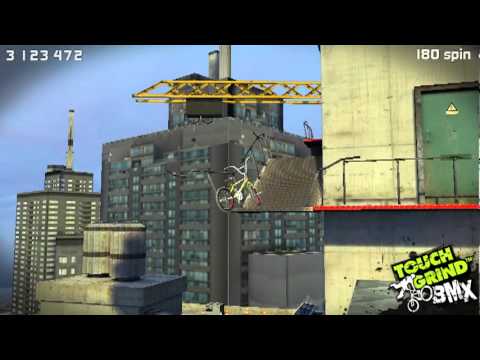 wtf???secret jump hidden in skyline - Touchgrind BMX