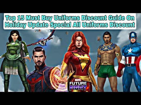 Top 15 Must Buy Uniform Discount Guide On Holiday Update All Uniforms Discount - Marvel Future Fight