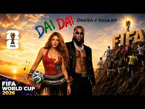 Shakira Feat. Burna Boy - Dai Dai (Official World Cup 2026™ Music) Anthem Style (Afro Version)