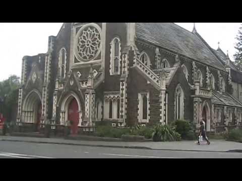 Auckland street view from bus - from Ellerslie to CBD