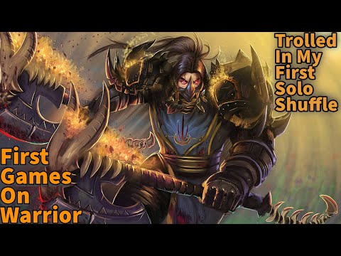 Getting TROLLED In My First Solo Shuffle On Warrior