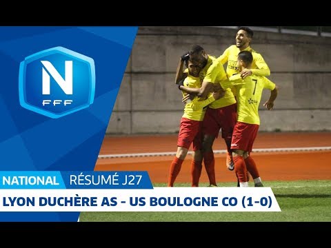 J27 : Lyon Duchère AS - US Boulogne Co (1-0), le résumé I National FFF 2018