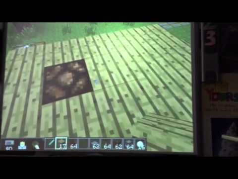 Wesley Fryer - Minecraft Redstone Challenge Demo: Items 1-3 of 7