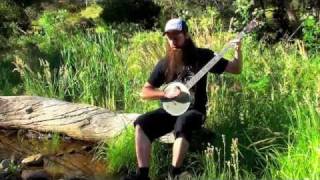 Down On Turpentine Farm on the Gold Tone long neck open back banjo