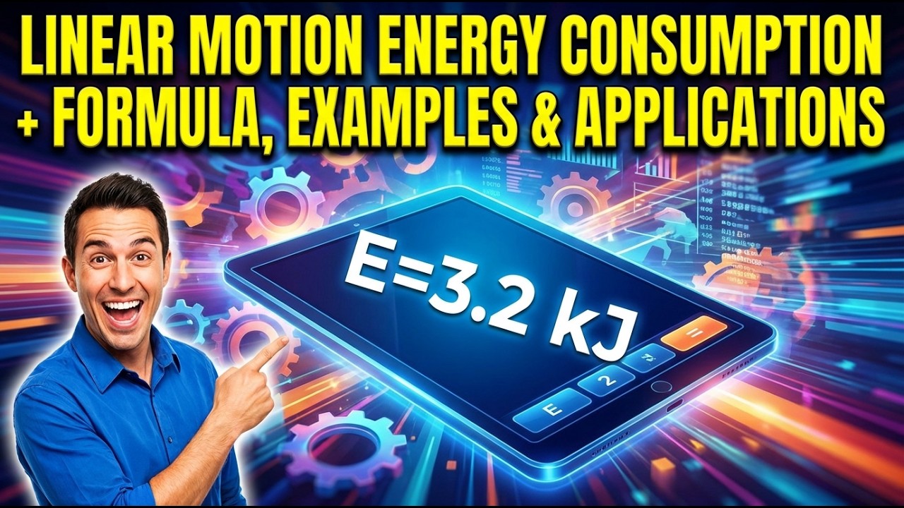 Linear Motion Energy Consumption Calculator
