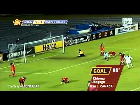 U-20 WNT vs. Canada: Chioma Ubogagu Goal - March 11, 2012