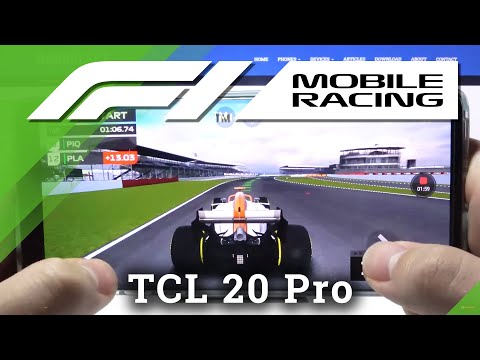 F1 Mobile Racing  gameplay on TCL 20 Pro - Performance Checkup & Game Settings