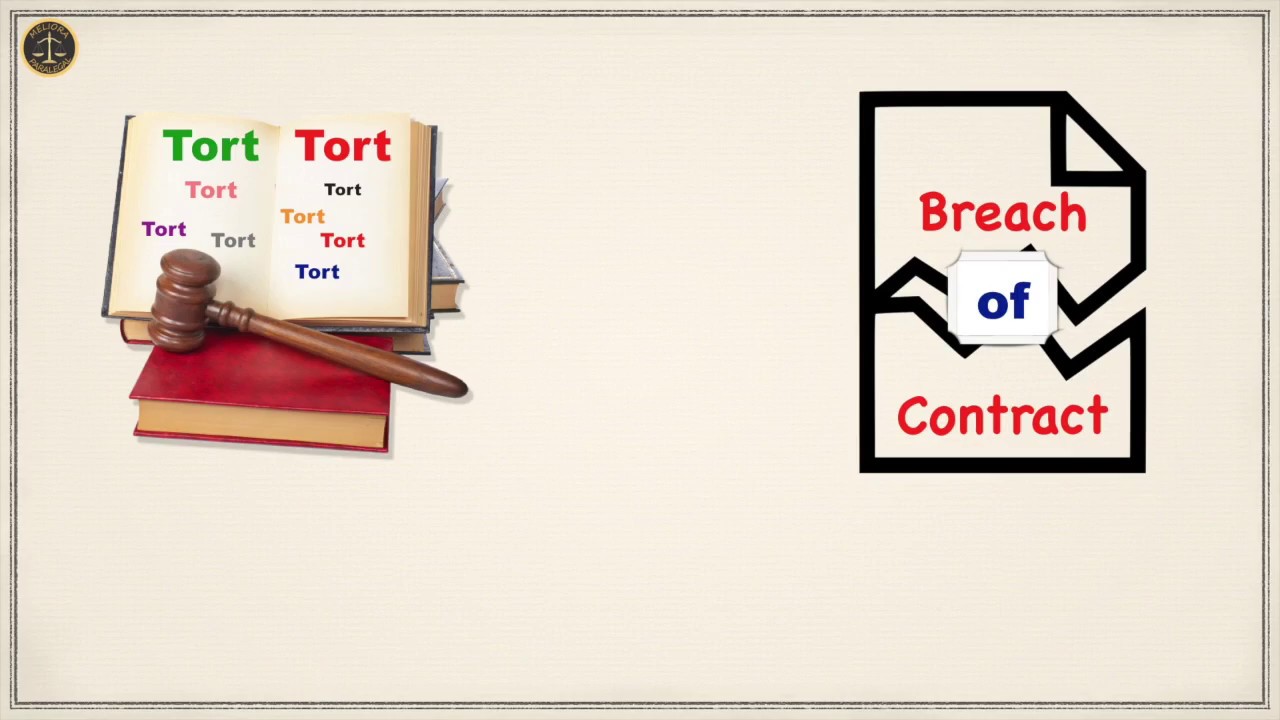 What are the Differences Between Tort & Breach of Contract?