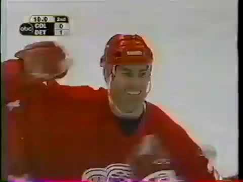 Avalanche-Red Wings 27.3.2004
