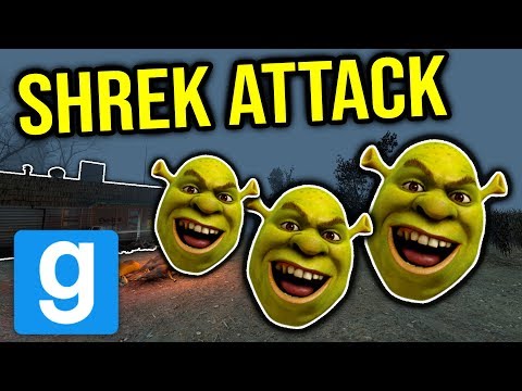 SHREK CHASE IN CORN FIELD!! (gmod nextbot)