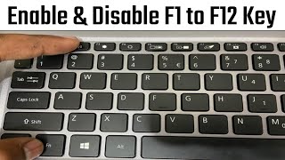 F1 to F12 Function Keys Enable or Disable | Keyboard Multimedia Keys | Humsafar Tech