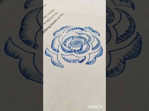 flowers drawing #shorts #trending #flowers